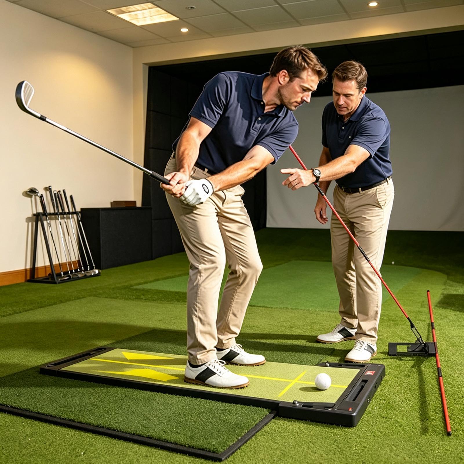 Golf Equipment For Beginners - عصا تدريب الجولف قابلة للتعديل لتحسين
