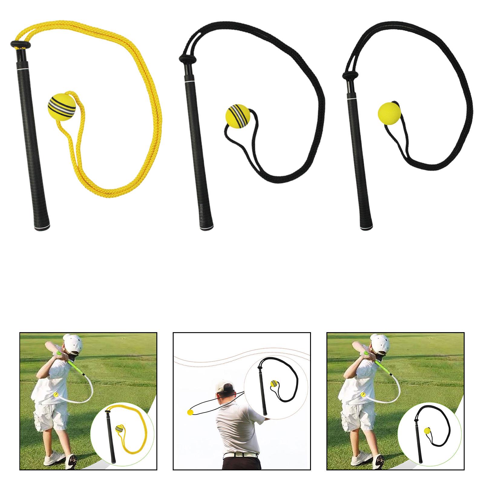 Golf Equipment For Beginners - مدرب أرجوحة الجولف، حبل مرن، يساعد