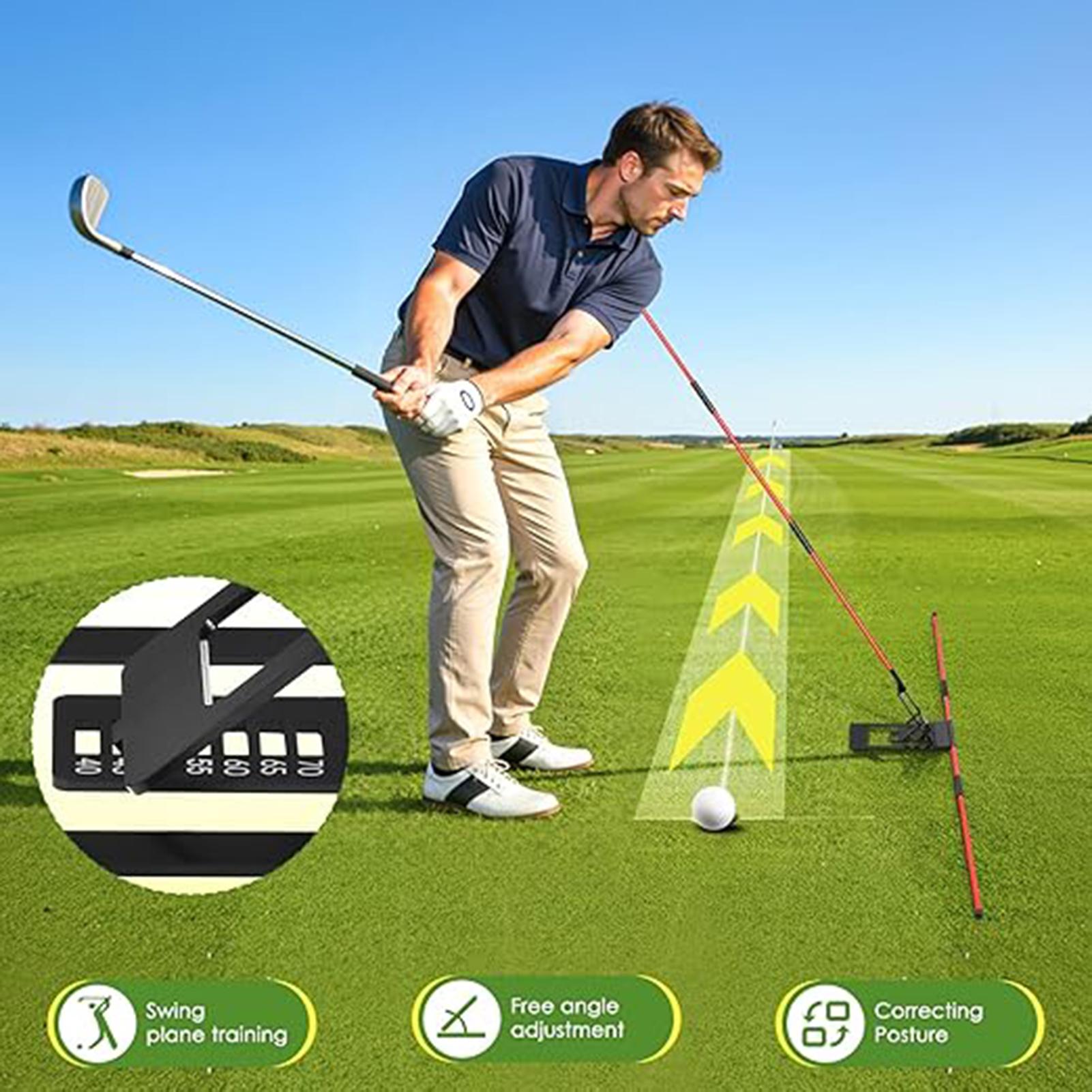عصا تدريب الجولف قابلة للتعديل - مراجعة Golf Equipment For Beginners وسعره
