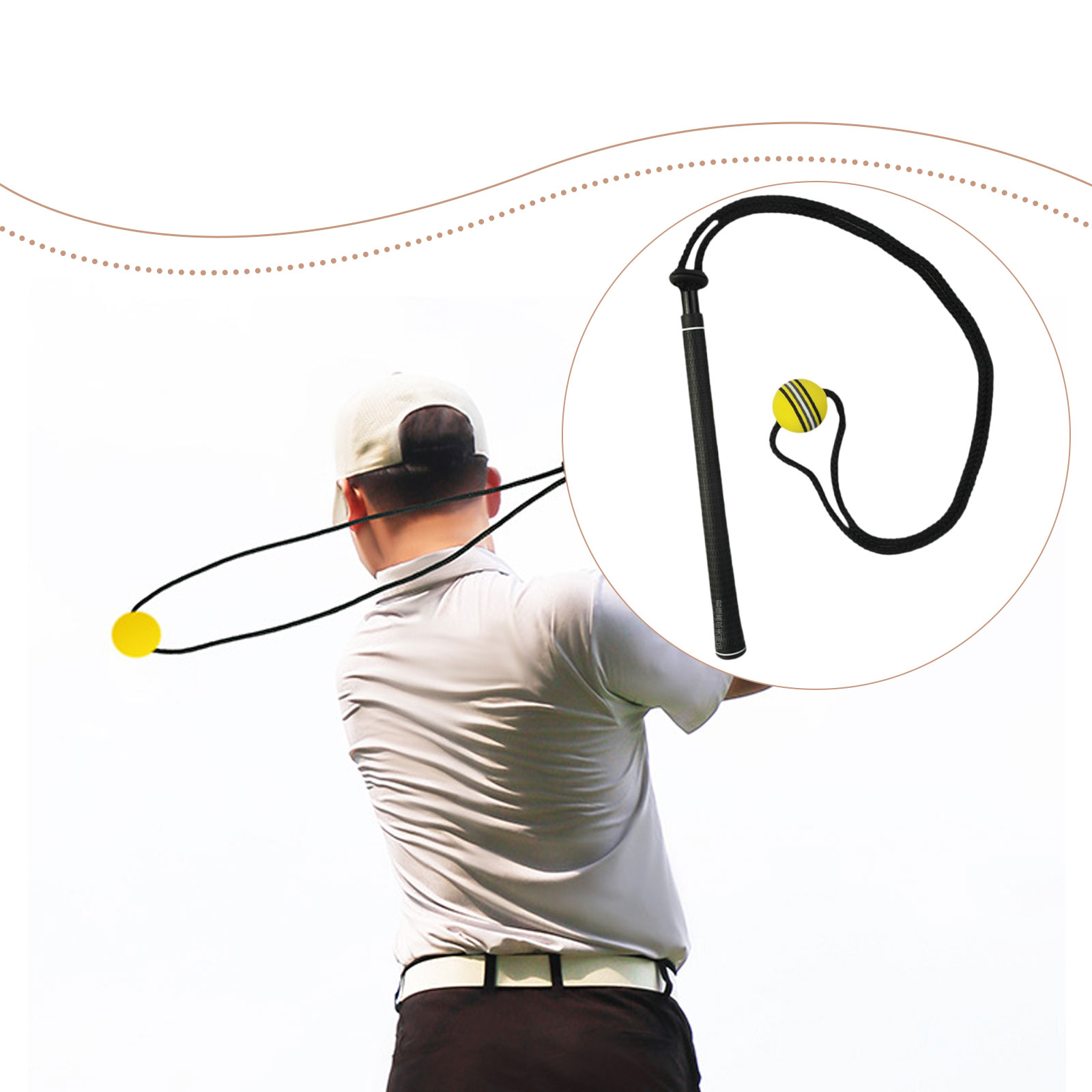 مدرب أرجوحة الجولف، حبل مرن، ي - مراجعة Golf Equipment For Beginners وسعره