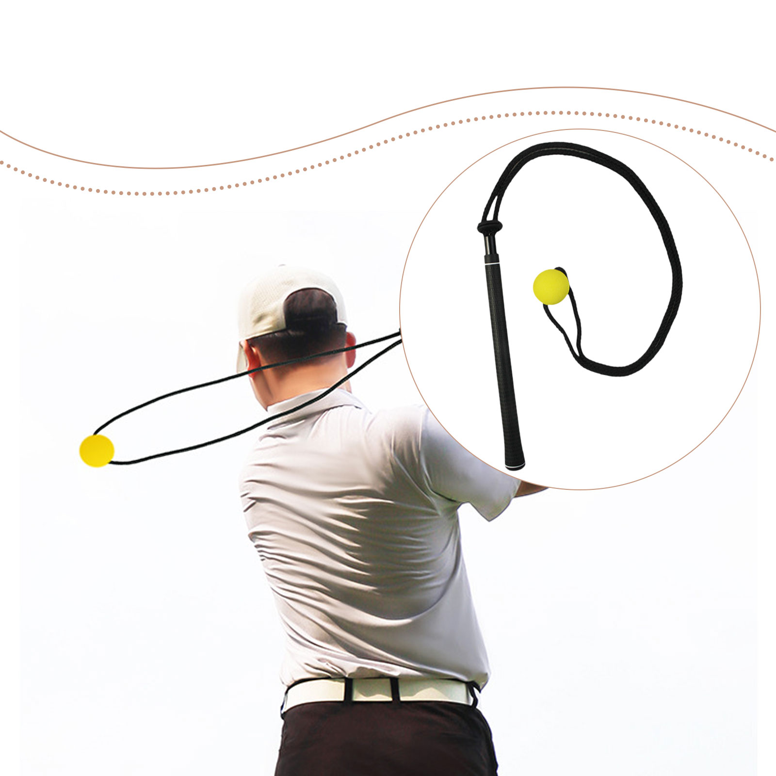 مدرب أرجوحة الجولف، حبل مرن، ي - مراجعة Golf Equipment For Beginners وسعره